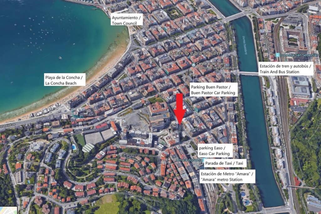 La Plaza Luxury Apartment San Sebastian Bagian luar foto